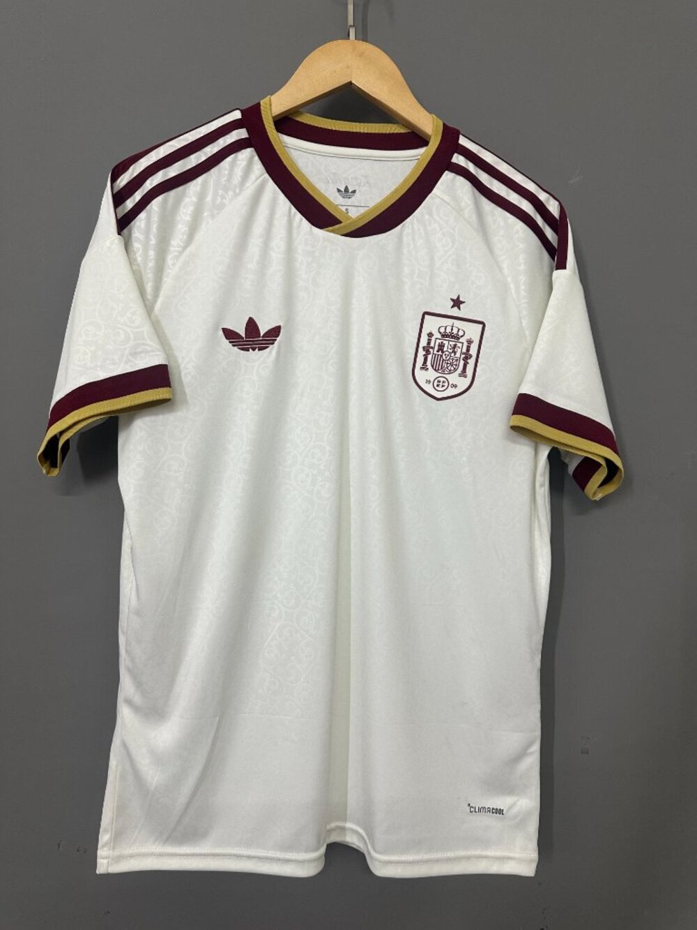 Spain Away Retro Football Jersey